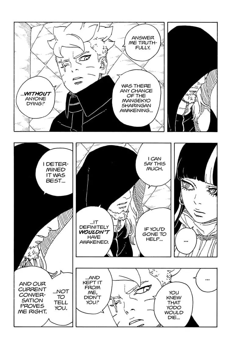 Boruto Two Blue Vortex Manga, chapter 21, page 36