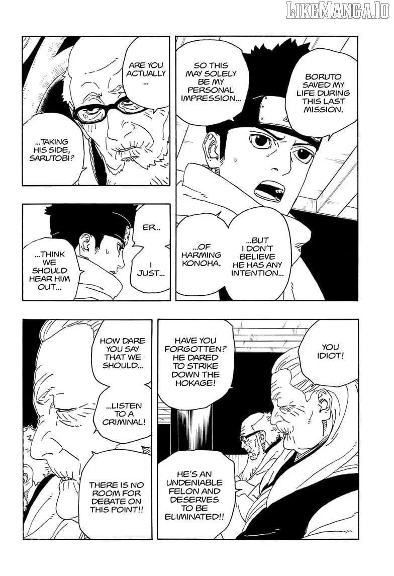 Boruto Two Blue Vortex Manga, chapter 26, page 22