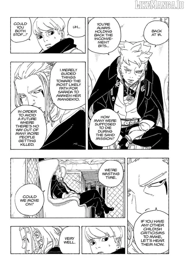 Boruto Two Blue Vortex Manga, chapter 26, page 28
