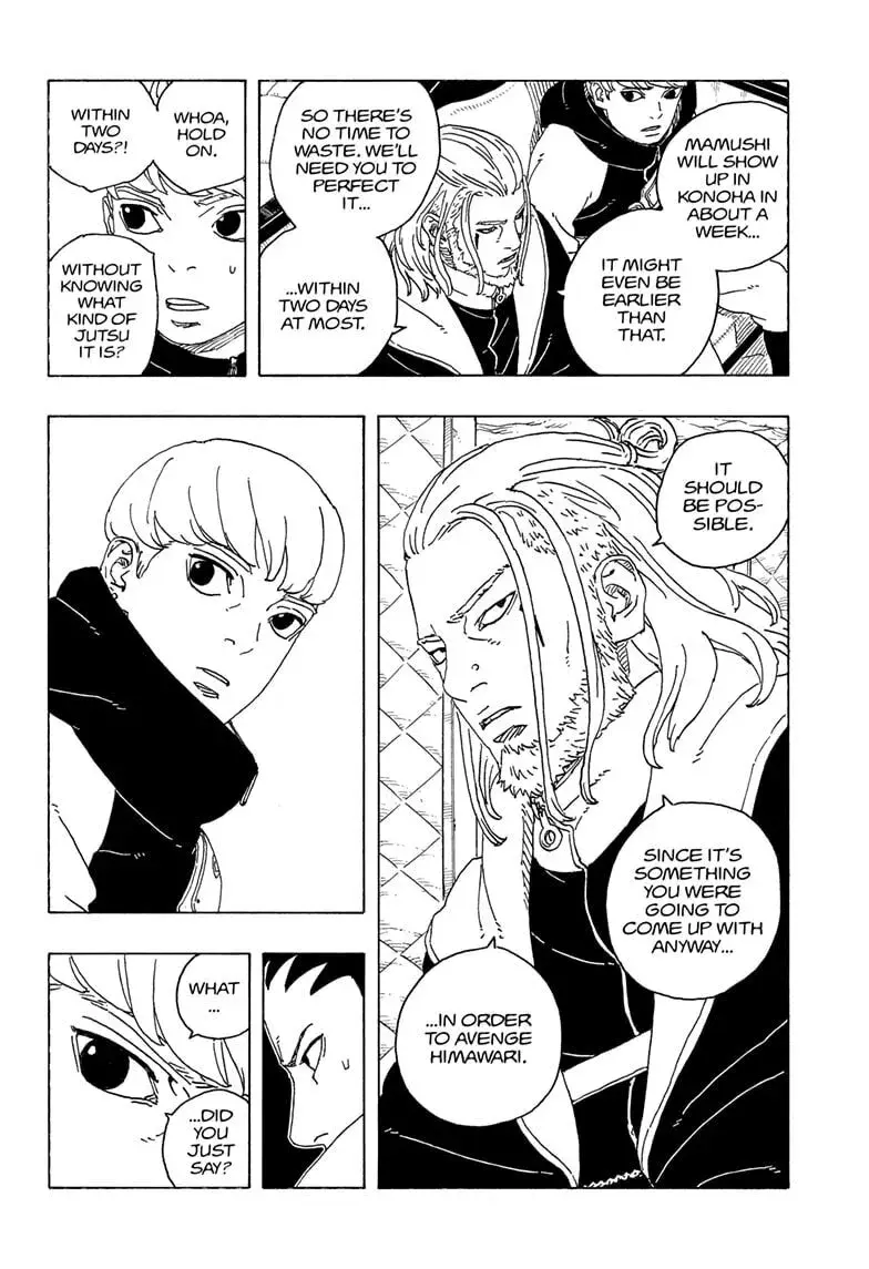 Boruto Two Blue Vortex Manga, chapter 27, page 22