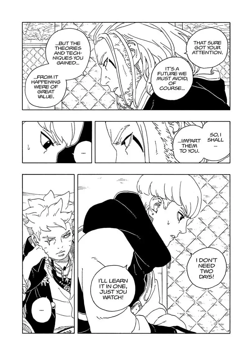 Boruto Two Blue Vortex Manga, chapter 27, page 23