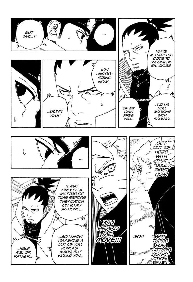 Boruto Two Blue Vortex Manga, chapter 27, page 32