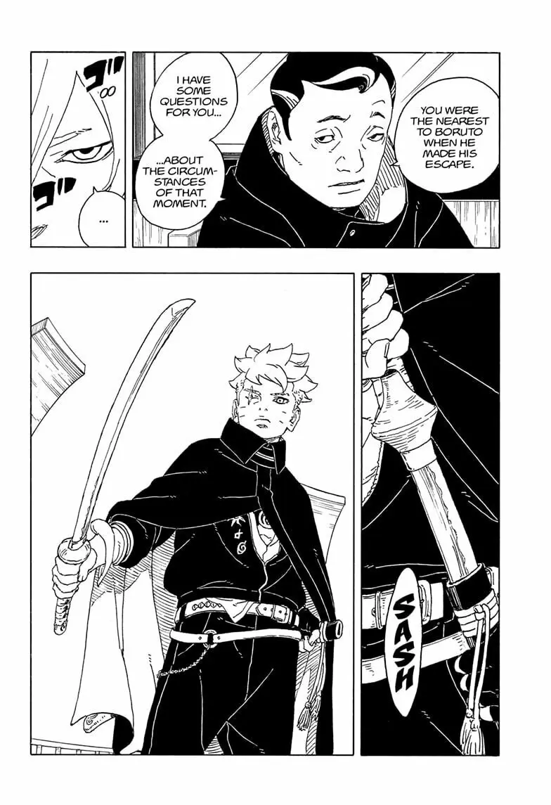 Boruto Two Blue Vortex Manga, chapter 28, page 8