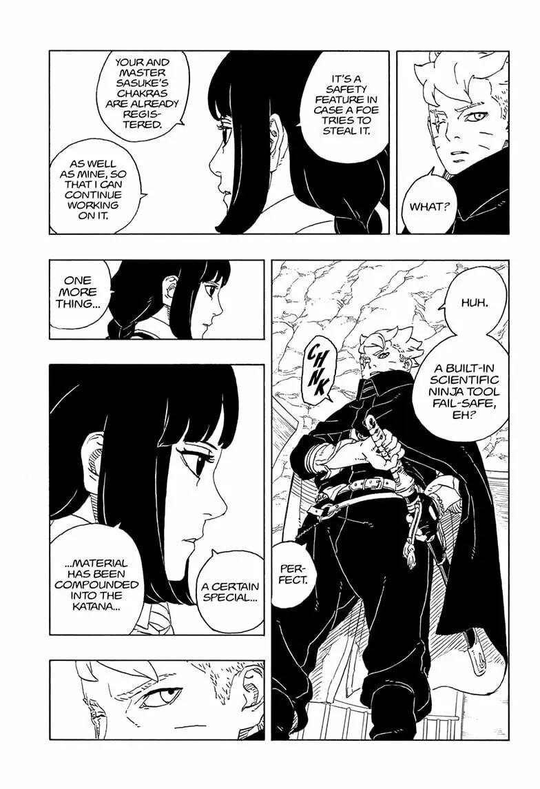 Boruto Two Blue Vortex Manga, chapter 28, page 11