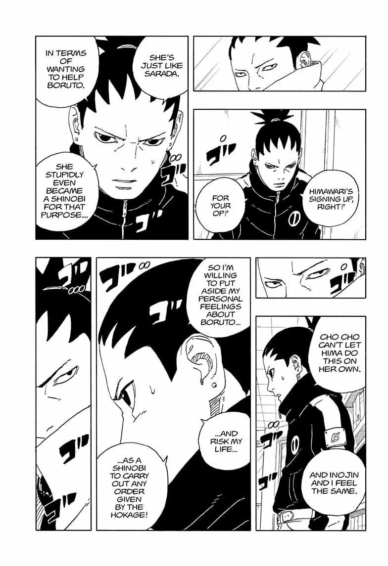 Boruto Two Blue Vortex Manga, chapter 28, page 15