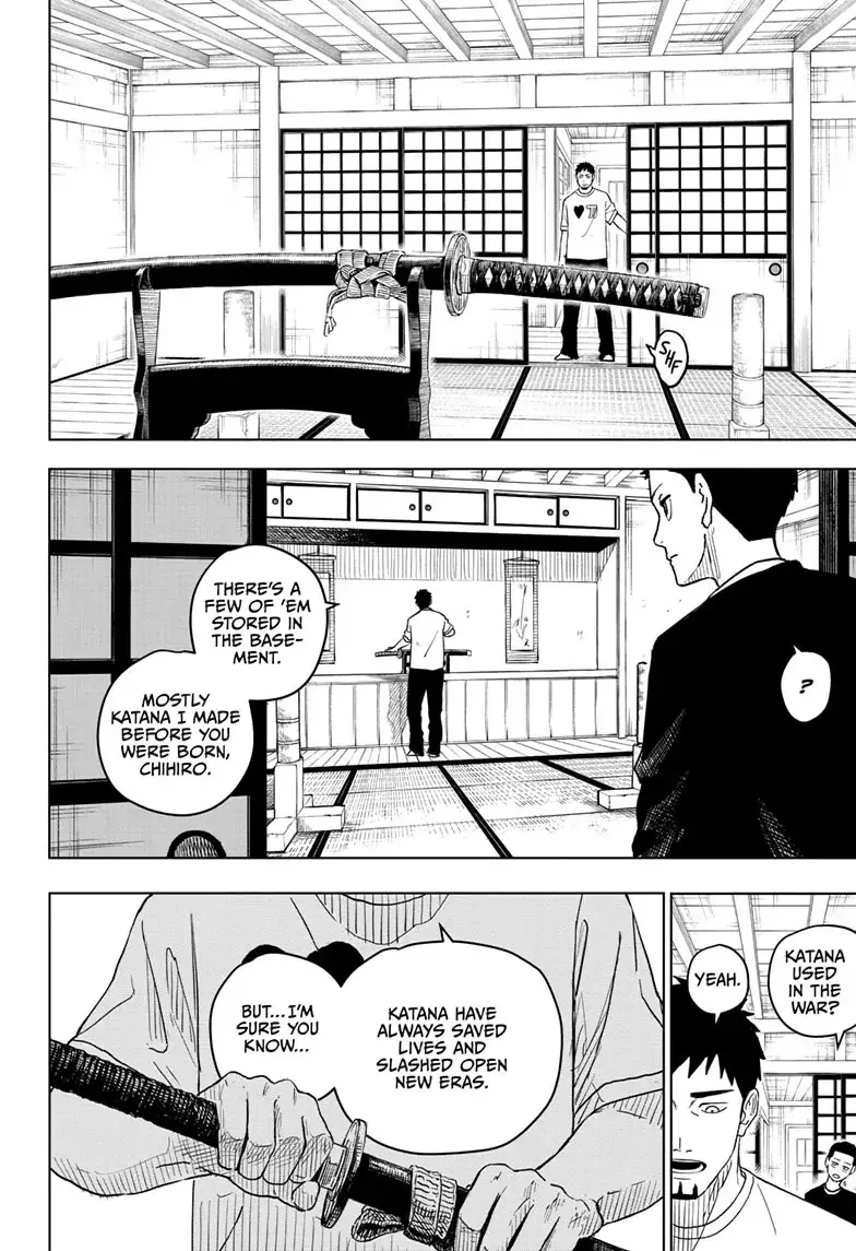 Kagurabachi, chapter 1, page 18