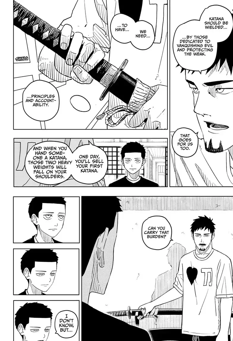 Kagurabachi, chapter 1, page 20