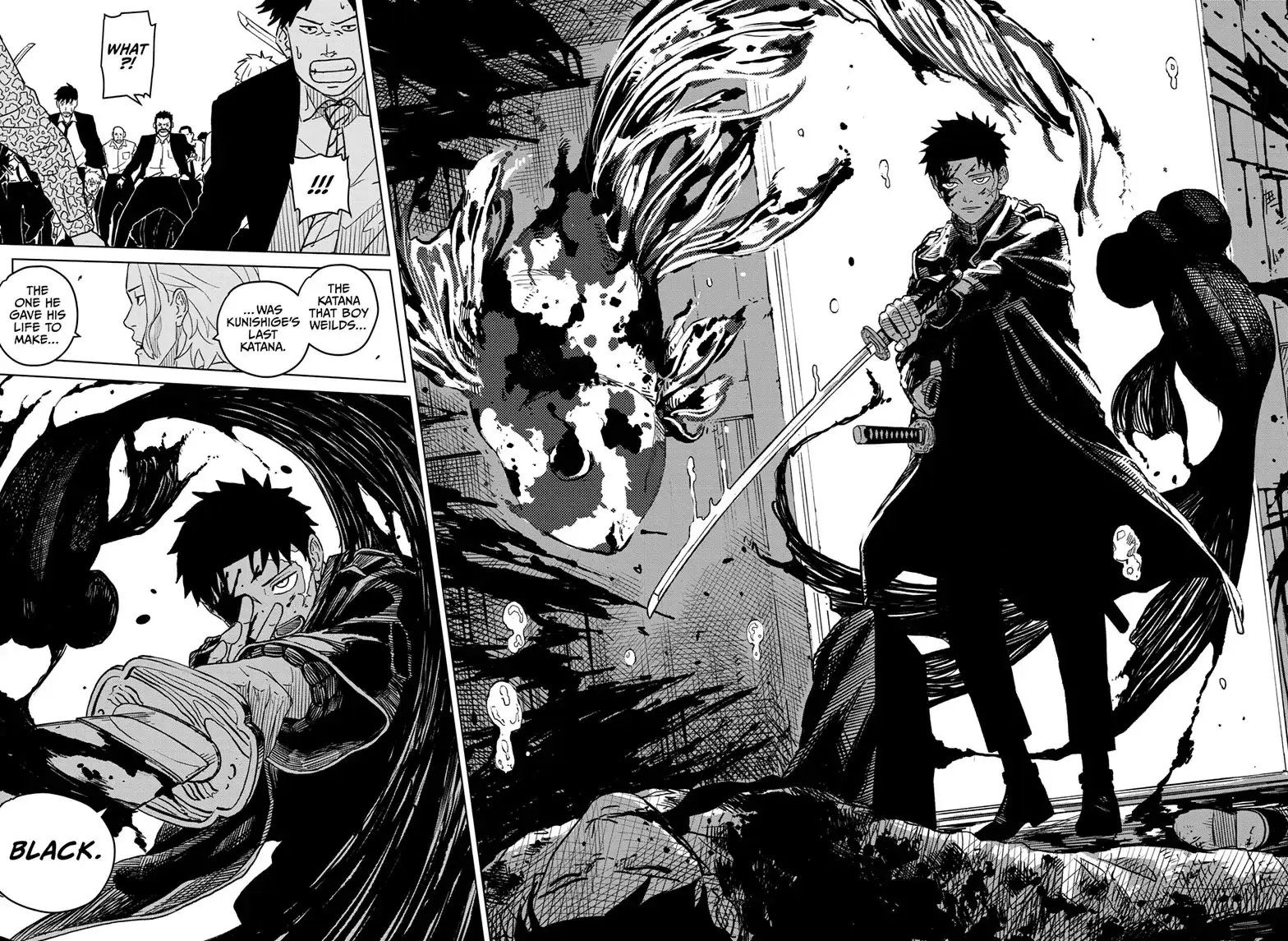 Kagurabachi, chapter 1, page 46
