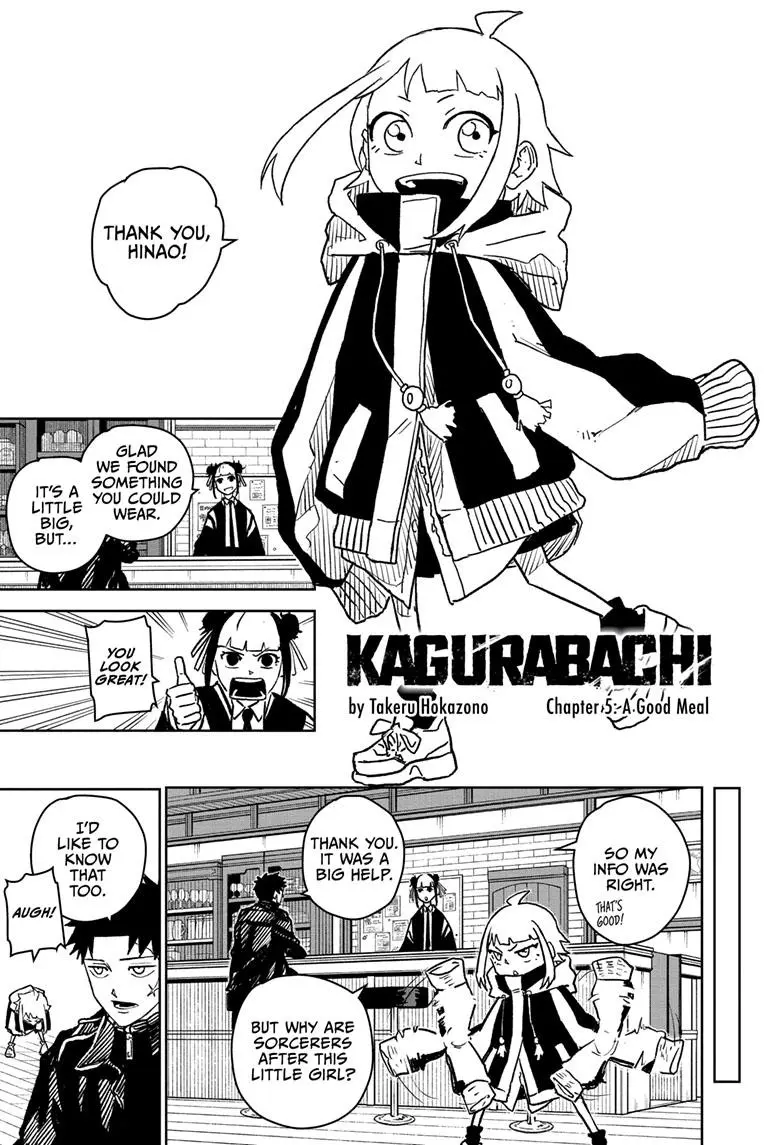 Kagurabachi, chapter 5, page 1