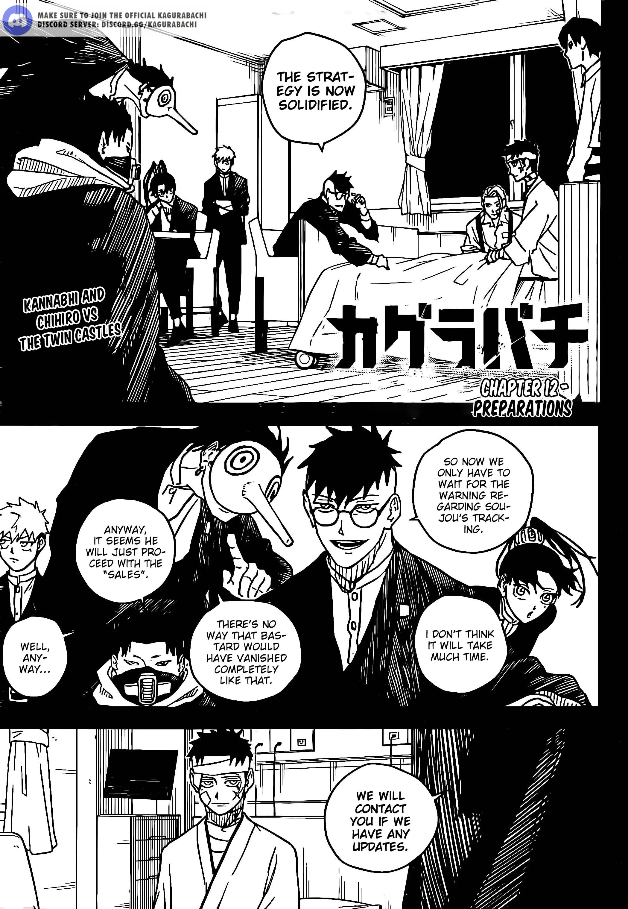 Kagurabachi, chapter 12, page 1