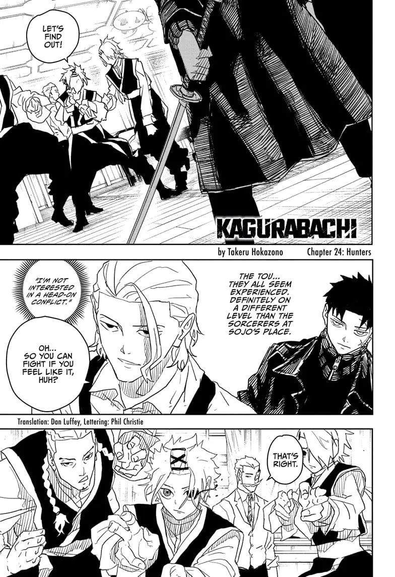 Kagurabachi, chapter 24, page 1