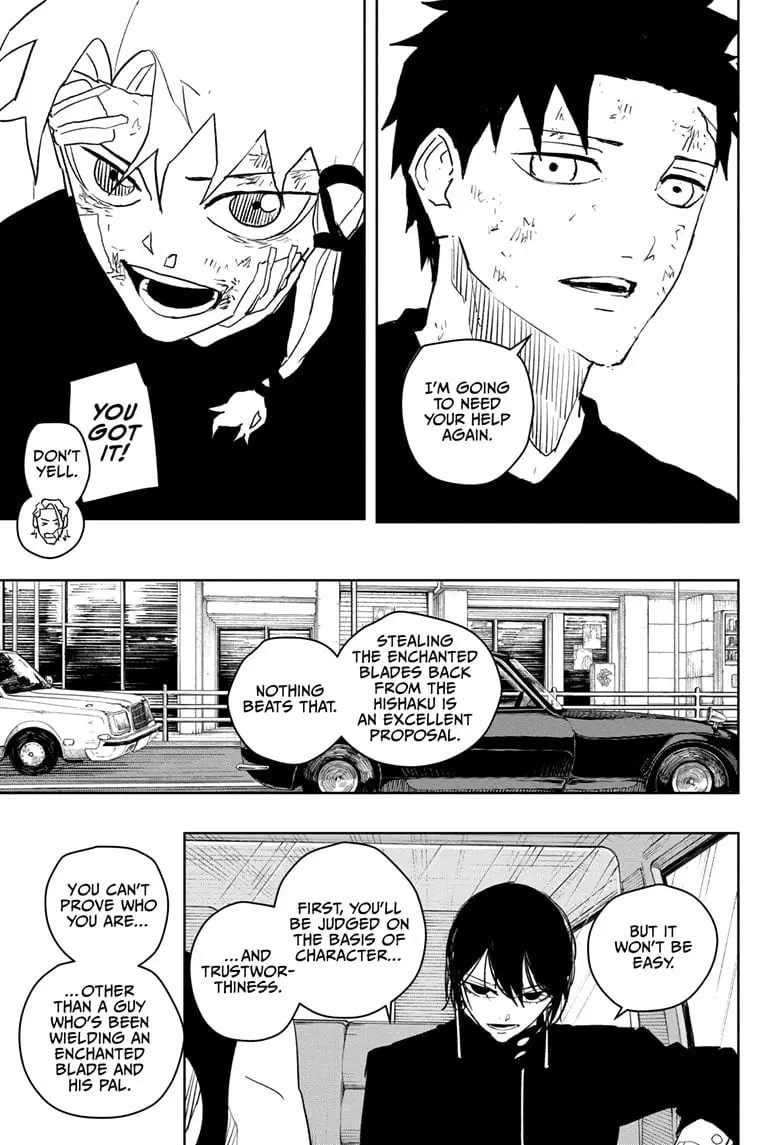 Kagurabachi, chapter 45, page 17