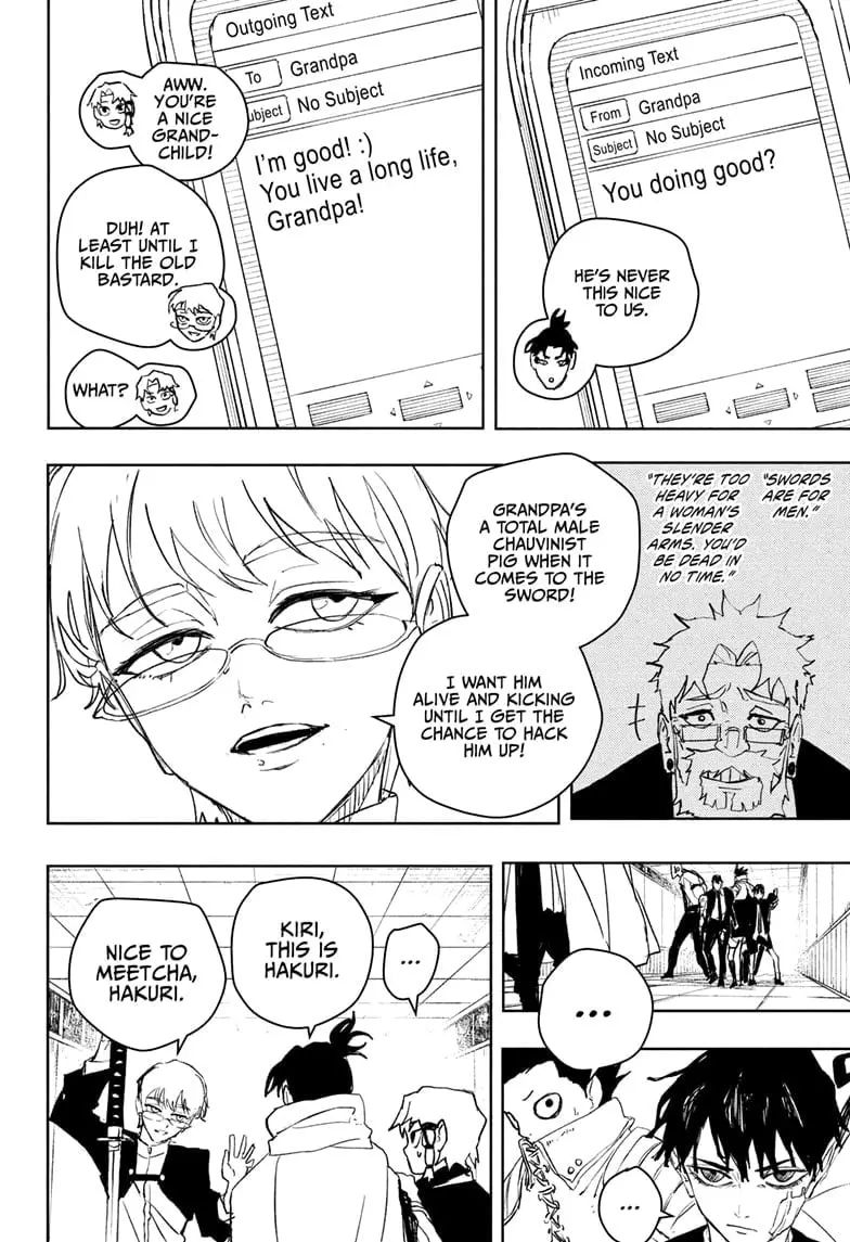 Kagurabachi, chapter 88, page 8