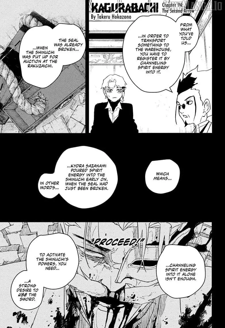 Kagurabachi, chapter 94, page 1