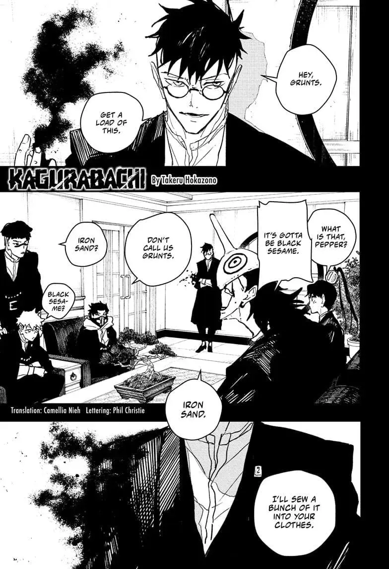 Kagurabachi, chapter 98, page 1
