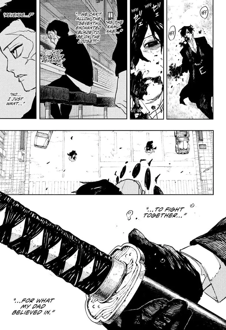 Kagurabachi, chapter 101, page 17