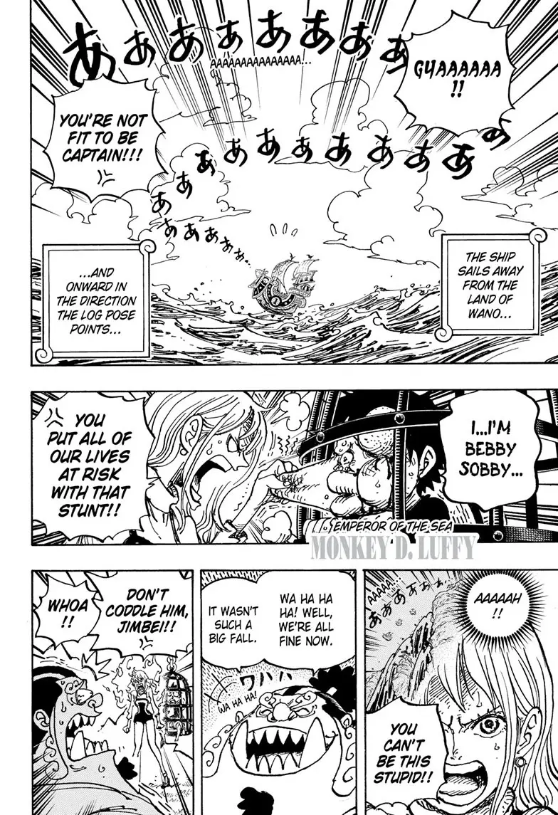 One Piece Manga, chapter 1058, page 3
