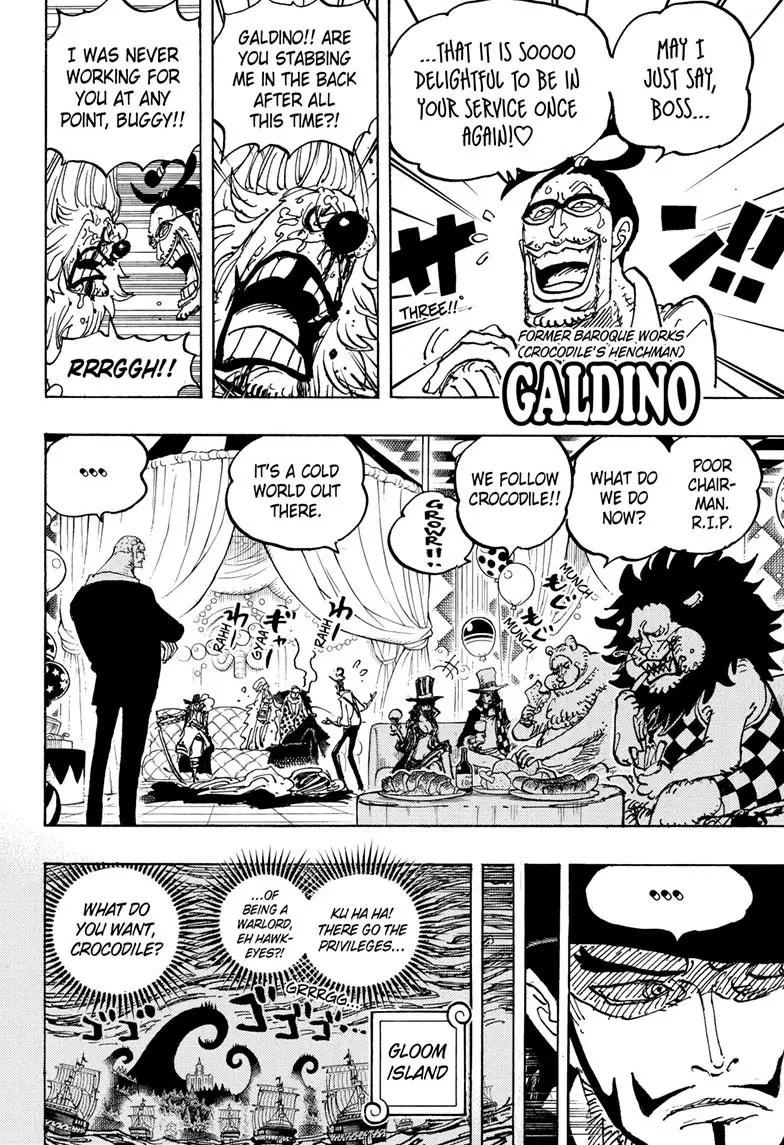 One Piece Manga, chapter 1058, page 8