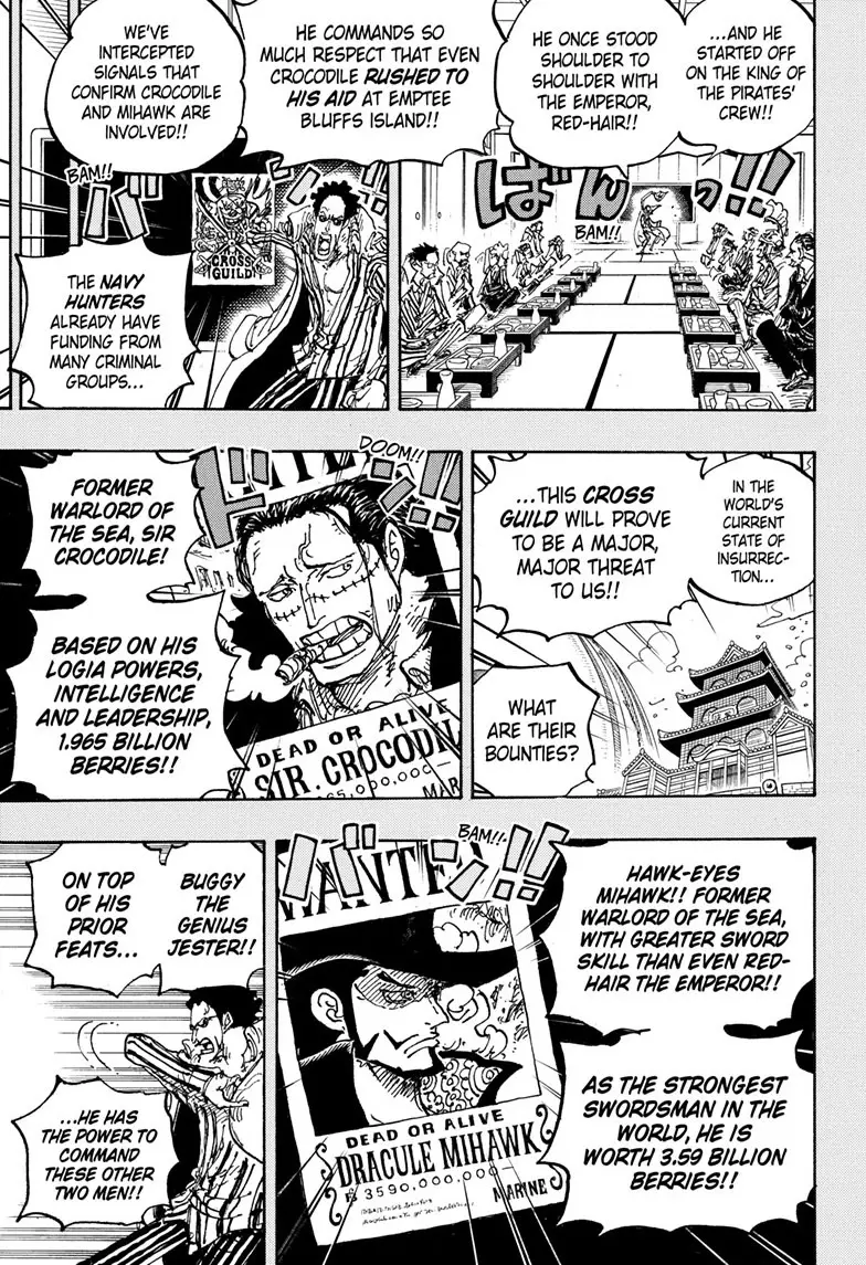 One Piece Manga, chapter 1058, page 13