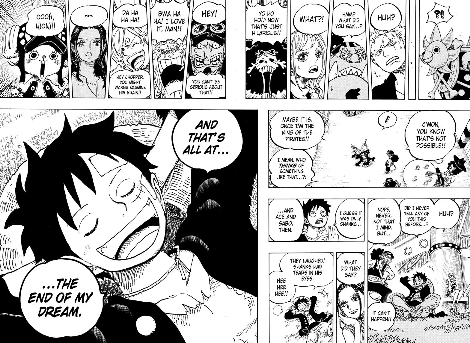 One Piece Manga, chapter 1060, page 8