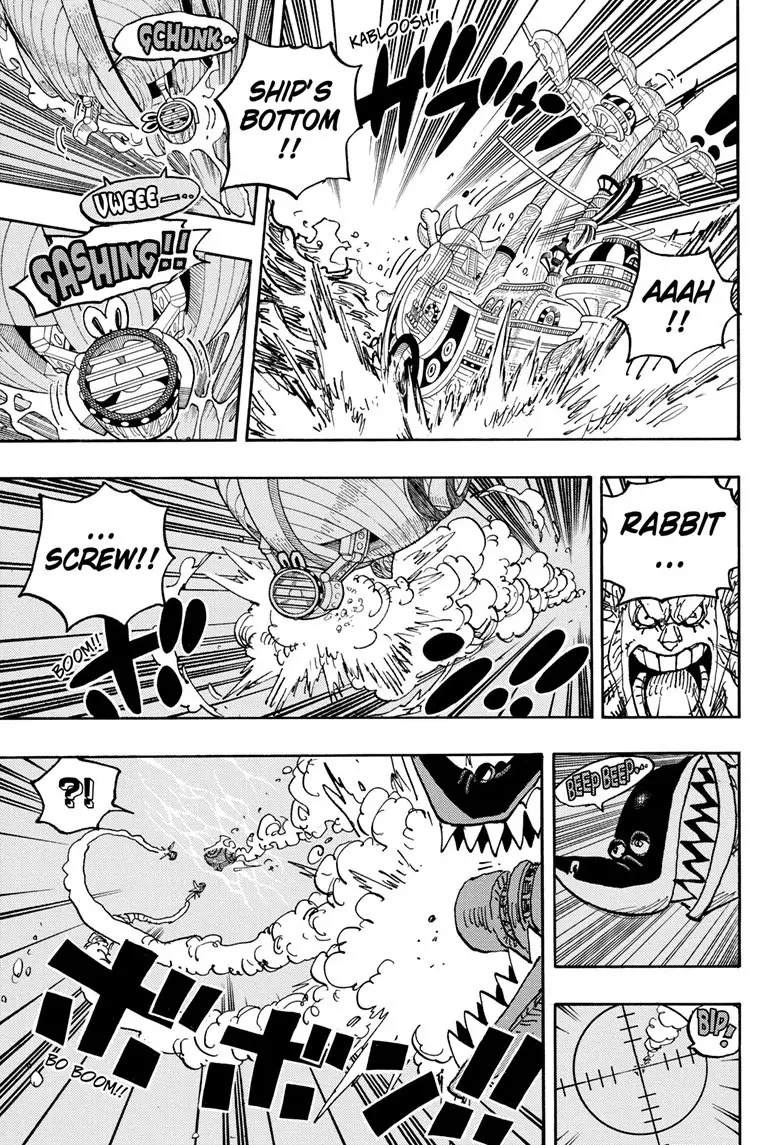 One Piece Manga, chapter 1061, page 5