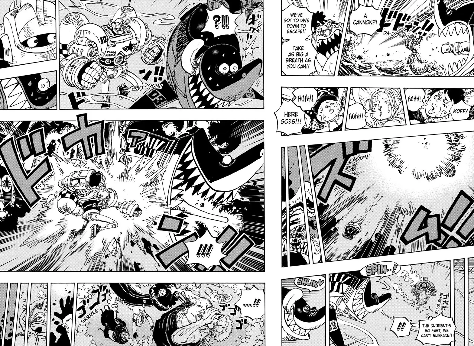 One Piece Manga, chapter 1061, page 8