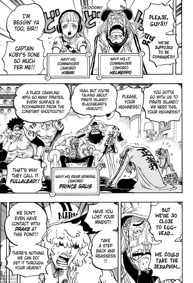 One Piece Manga, chapter 1061, page 10