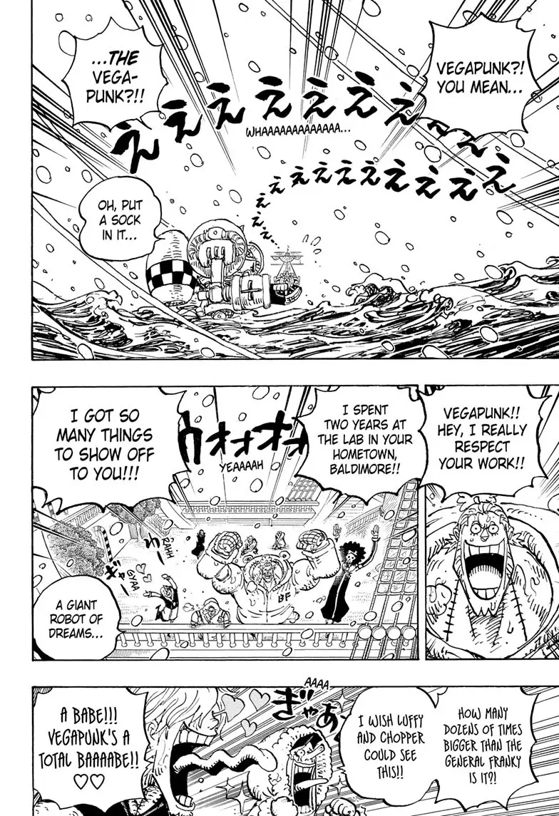 One Piece Manga, chapter 1062, page 2