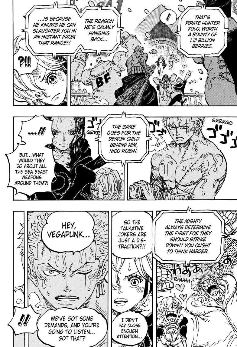 One Piece Manga, chapter 1062, page 5
