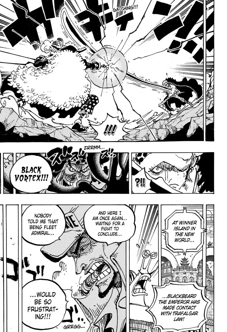 One Piece Manga, chapter 1064, page 8