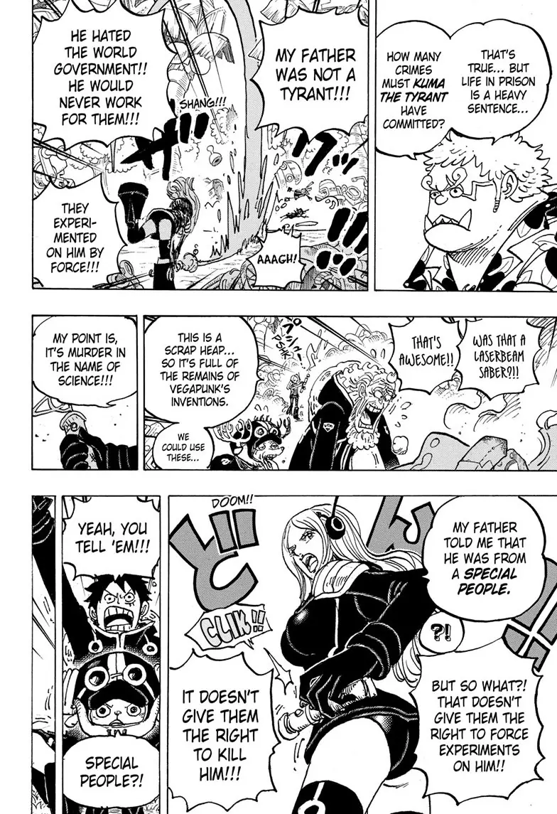One Piece Manga, chapter 1064, page 11