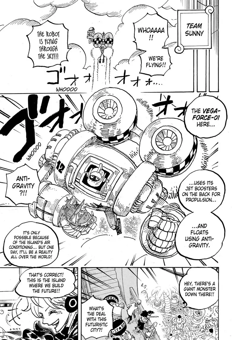 One Piece Manga, chapter 1064, page 12