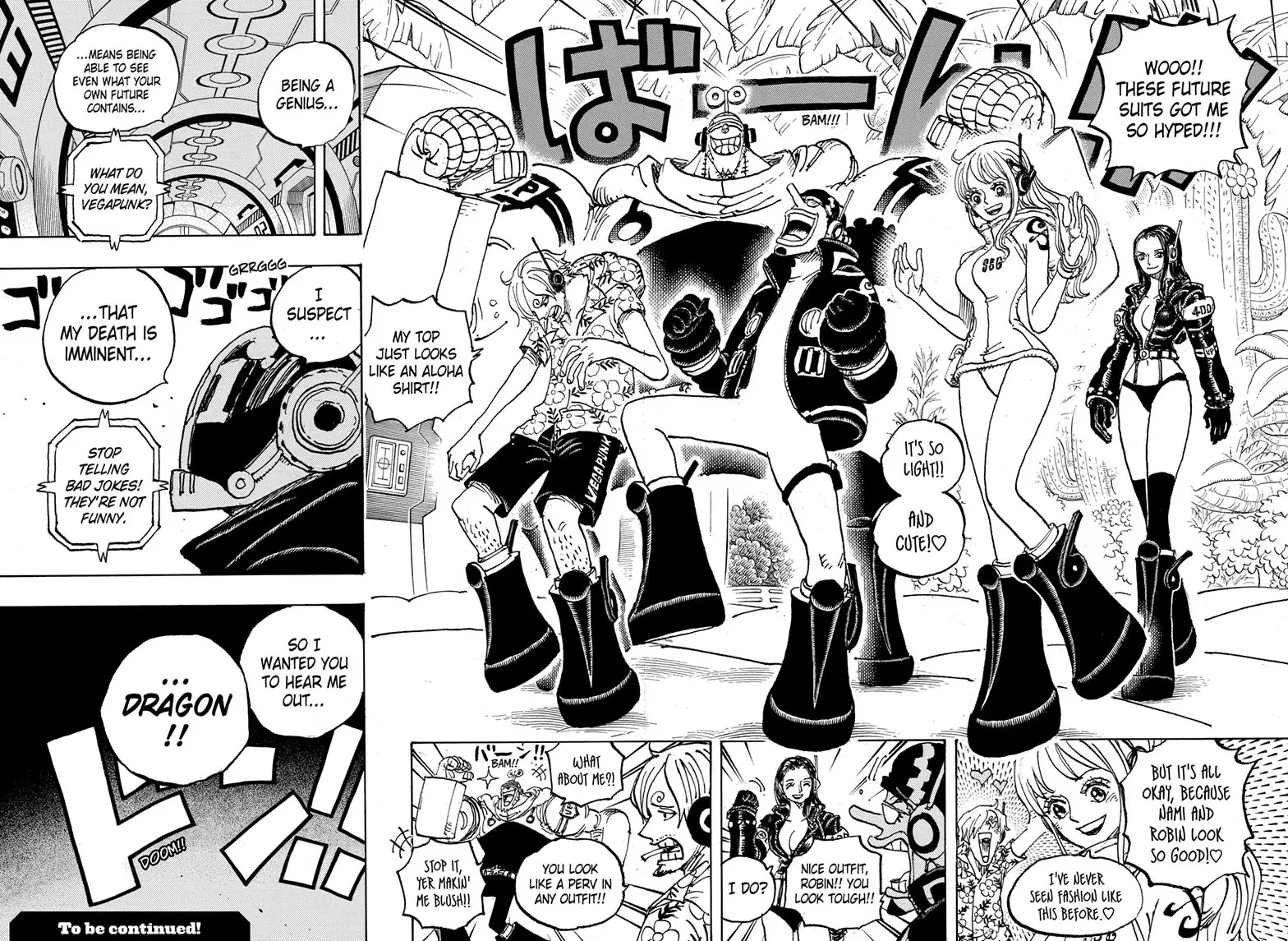 One Piece Manga, chapter 1064, page 14