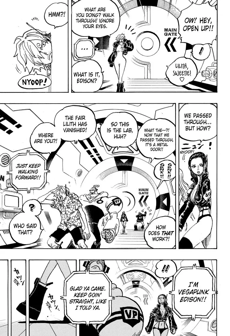 One Piece Manga, chapter 1065, page 5