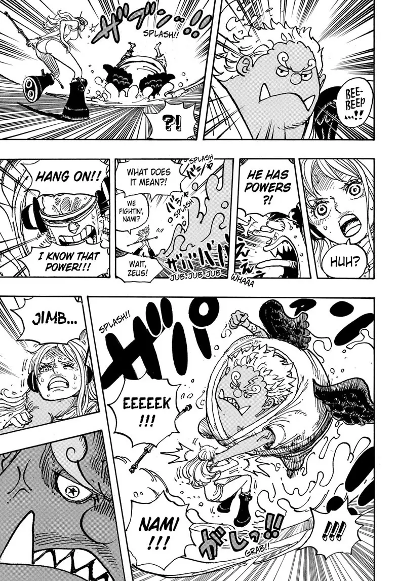 One Piece Manga, chapter 1065, page 8