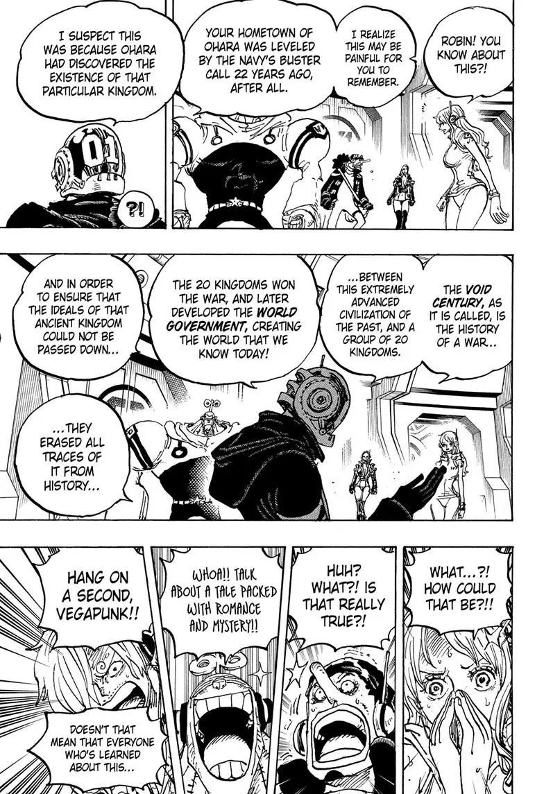 One Piece Manga, chapter 1066, page 3