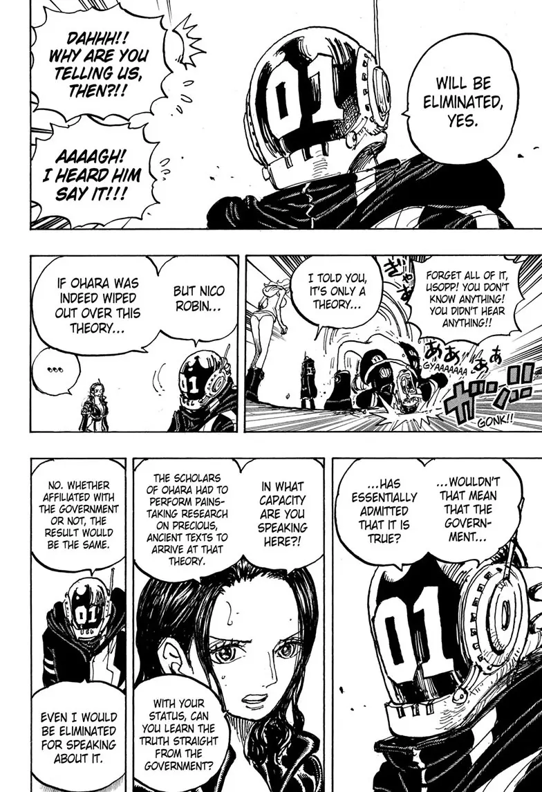 One Piece Manga, chapter 1066, page 4