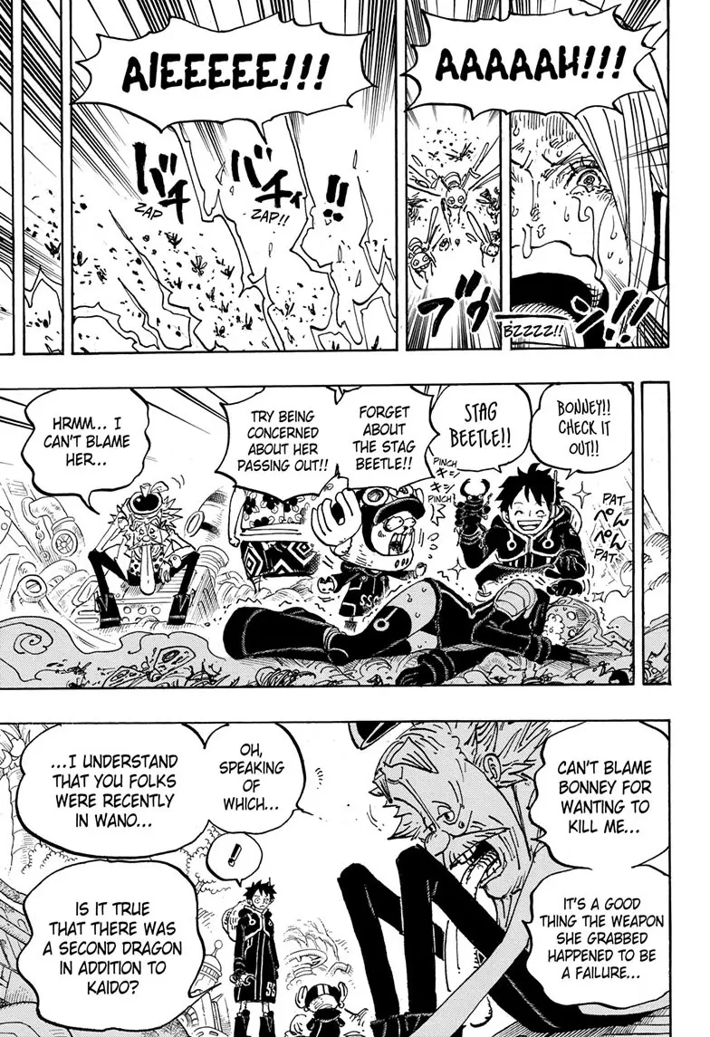 One Piece Manga, chapter 1067, page 7