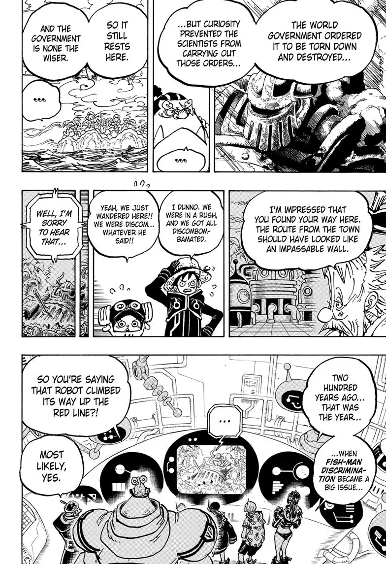 One Piece Manga, chapter 1067, page 10