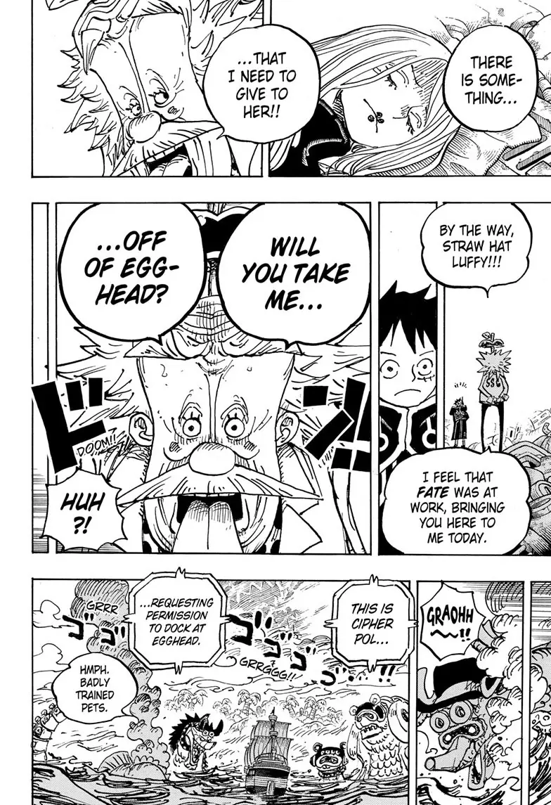 One Piece Manga, chapter 1067, page 12