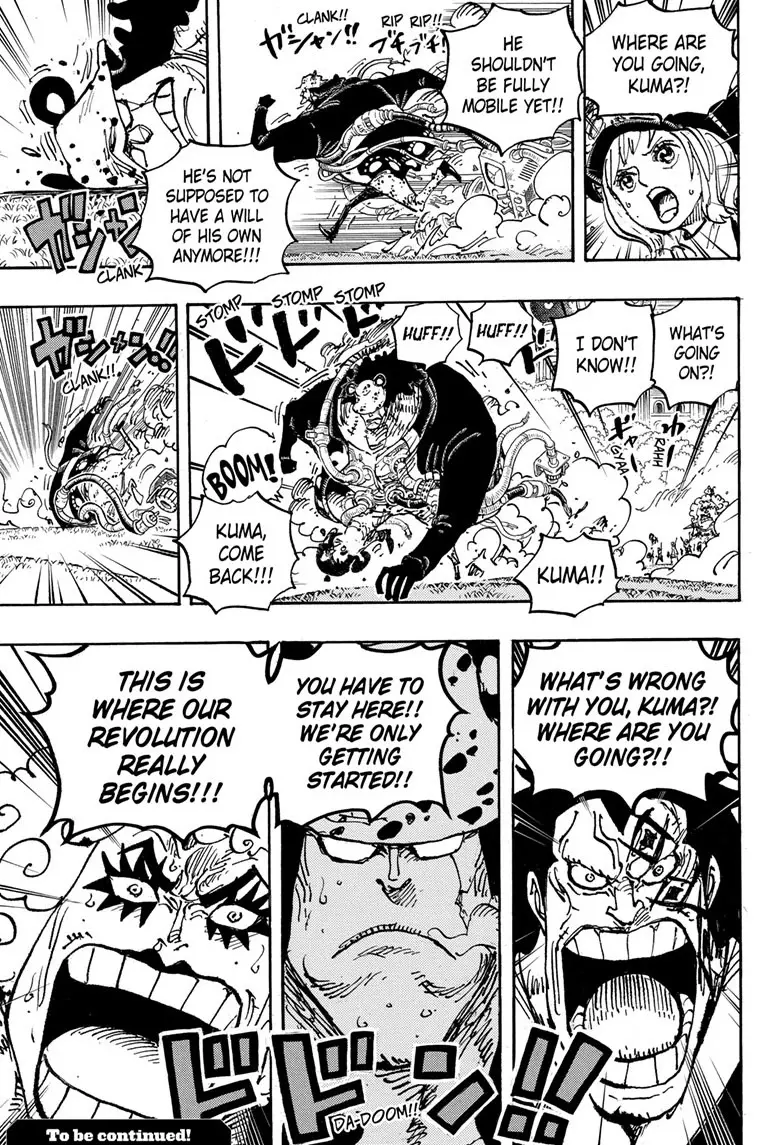 One Piece Manga, chapter 1067, page 15