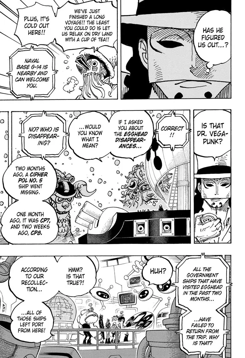 One Piece Manga, chapter 1068, page 3