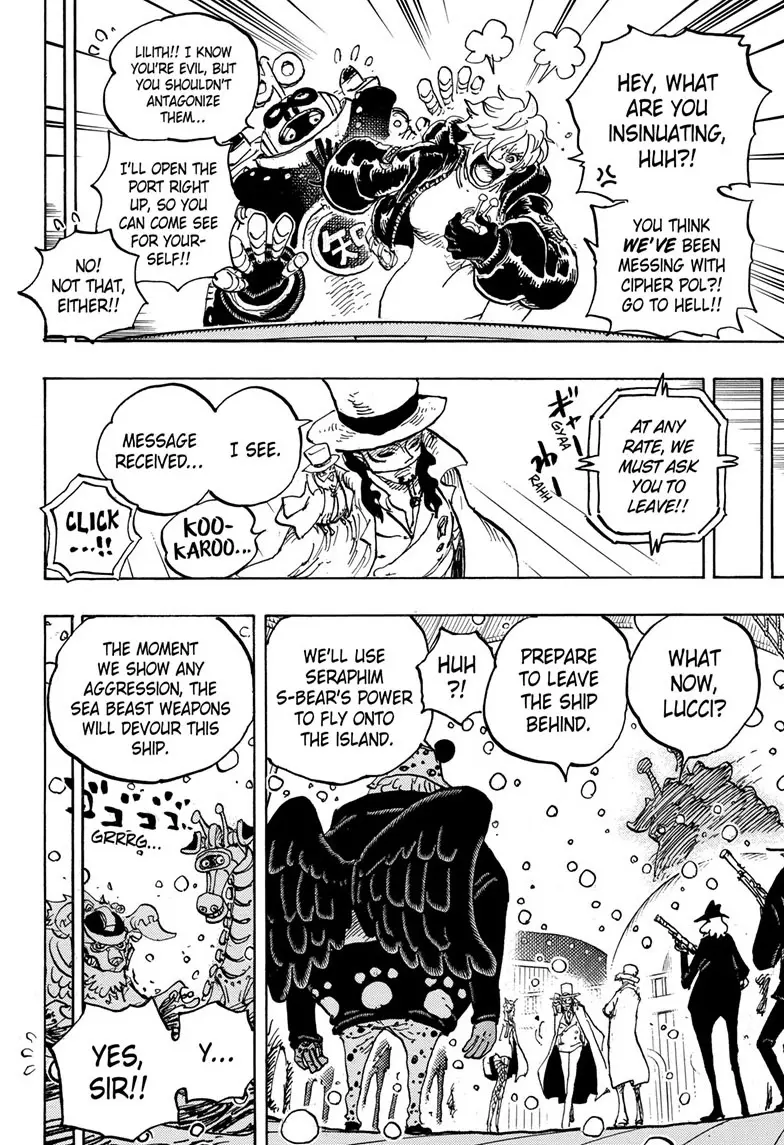 One Piece Manga, chapter 1068, page 4