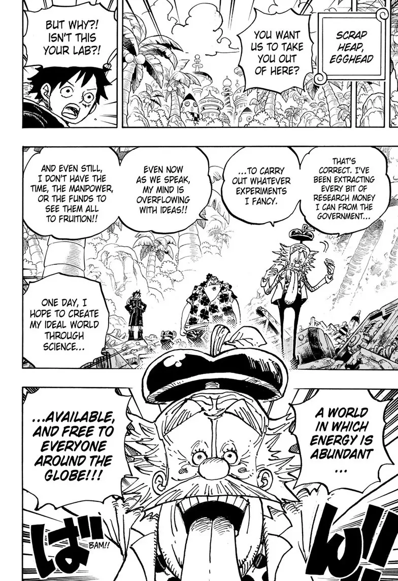 One Piece Manga, chapter 1068, page 6