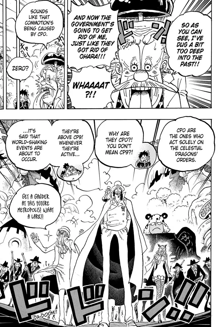 One Piece Manga, chapter 1068, page 9