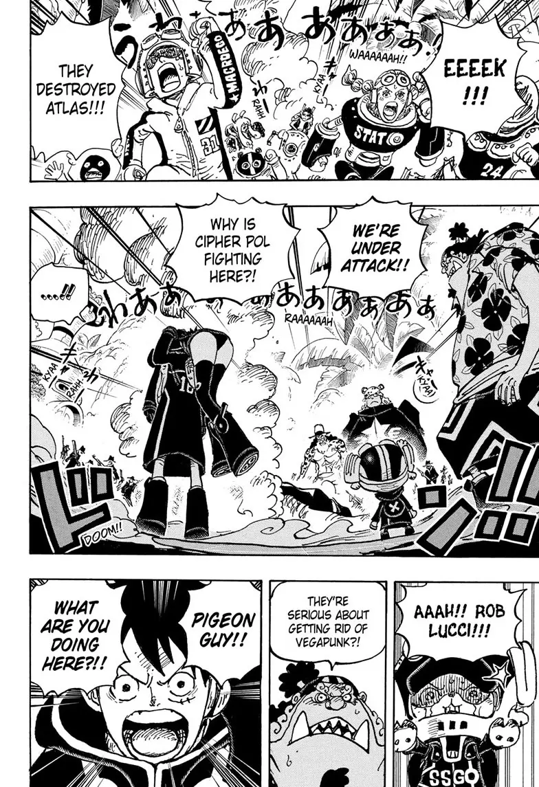One Piece Manga, chapter 1069, page 2