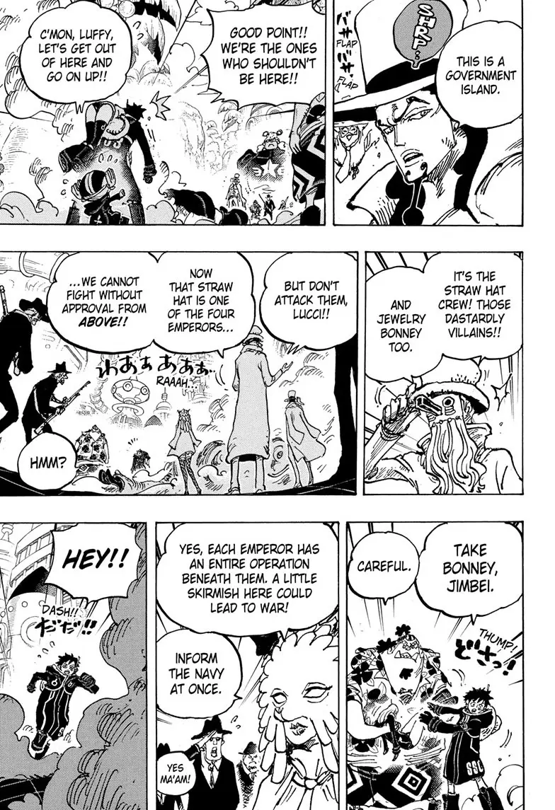 One Piece Manga, chapter 1069, page 3