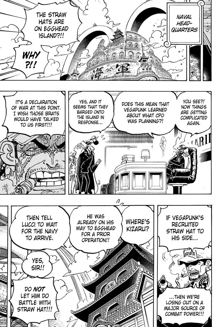 One Piece Manga, chapter 1069, page 5
