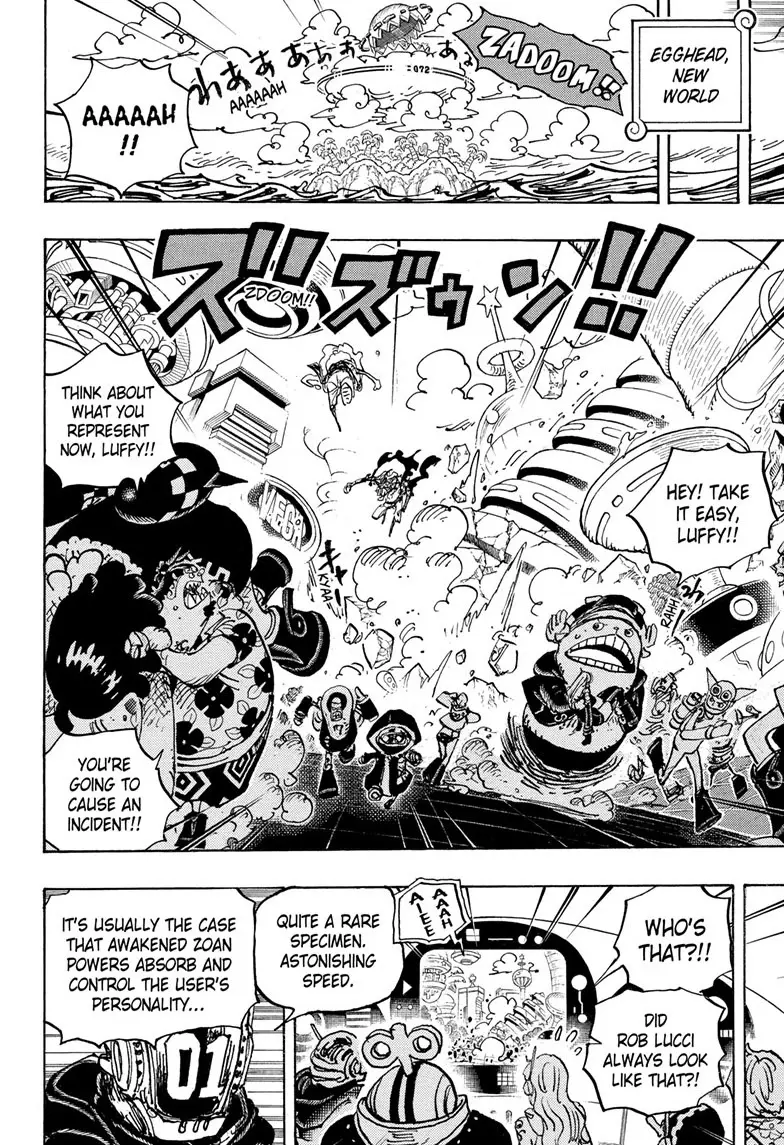 One Piece Manga, chapter 1069, page 6