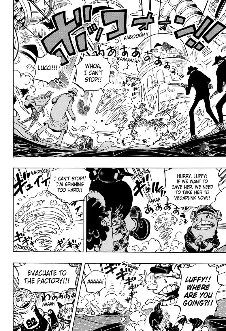 One Piece Manga, chapter 1070, page 4